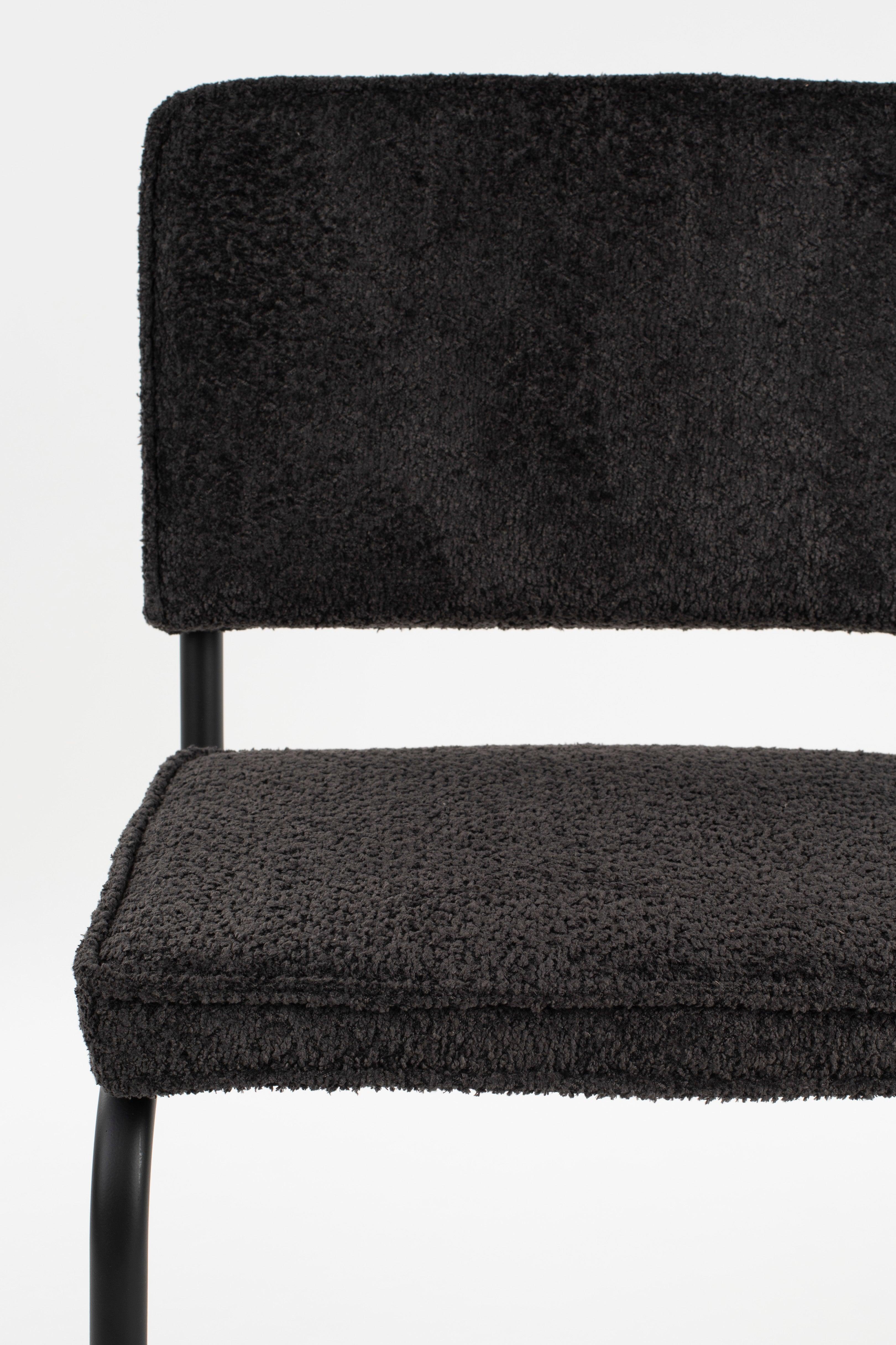 Ridge Kink Chair Soft Black Zuiver Eye on Design