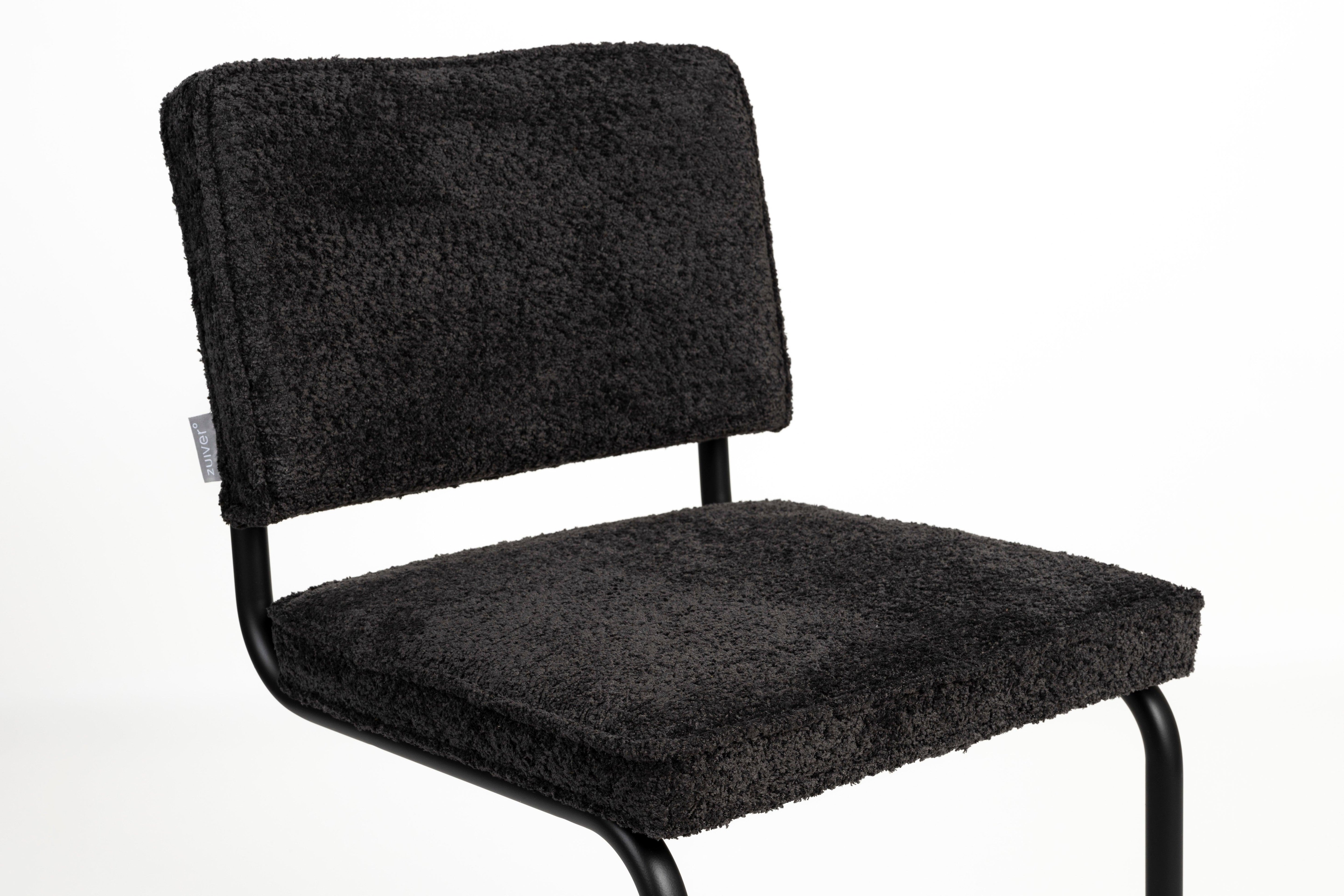 Ridge Soft Chair Black Zuiver Eye on Design