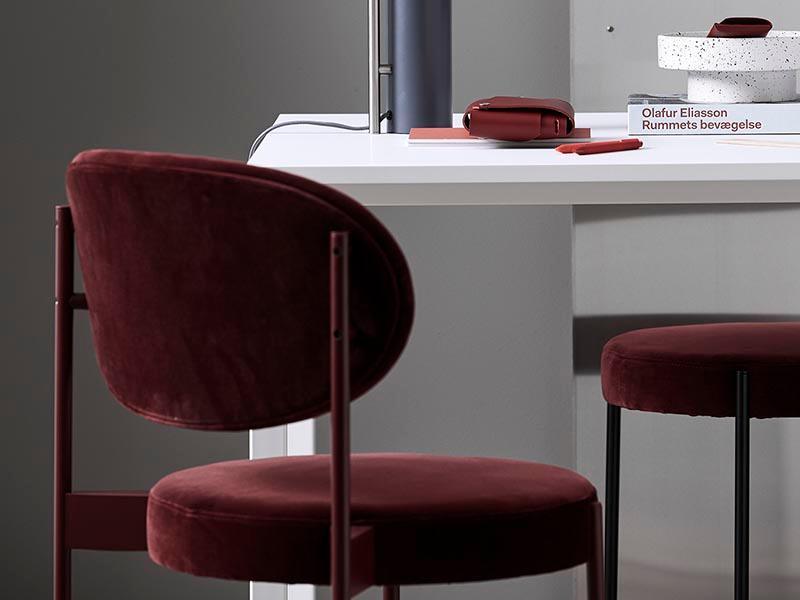 Krzesło SERIES 430 CHAIR BURGUNDY - kolor do wyboru Verpan Eye on Design