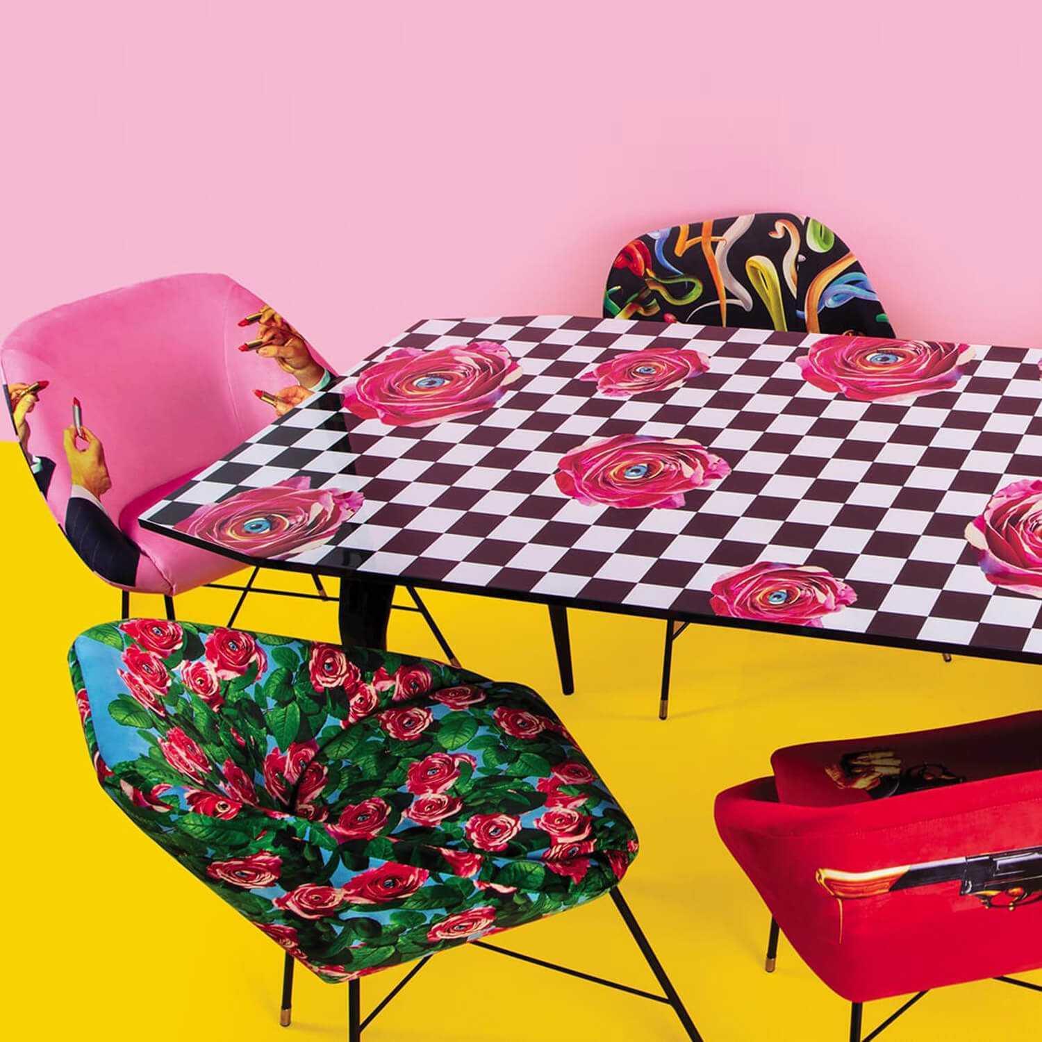 Krzesło SNAKES czarny Seletti Eye on Design