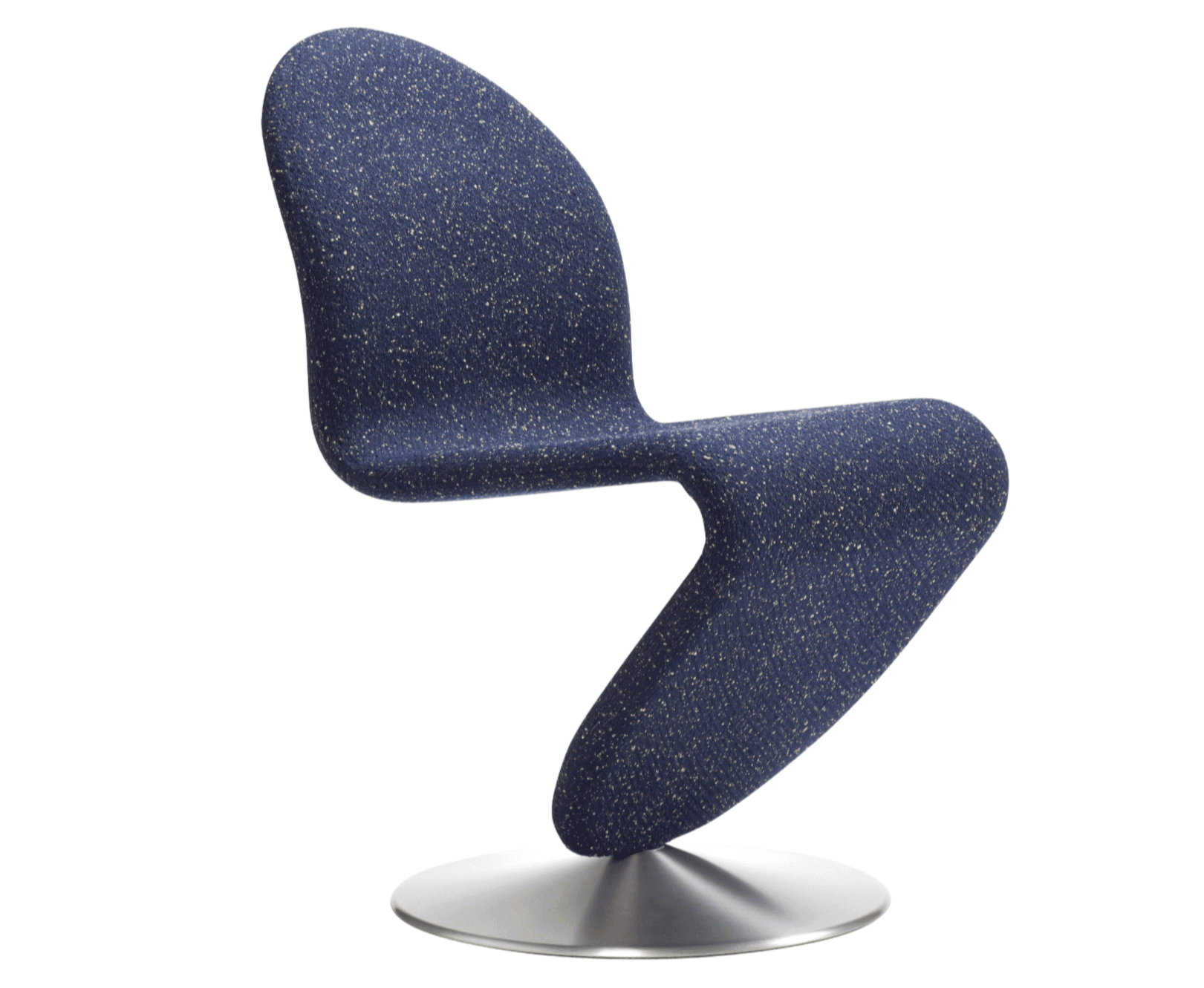 Krzesło SYSTEM 1-2-3 STANDARD z okrągłą podstawą Verpan Eye on Design