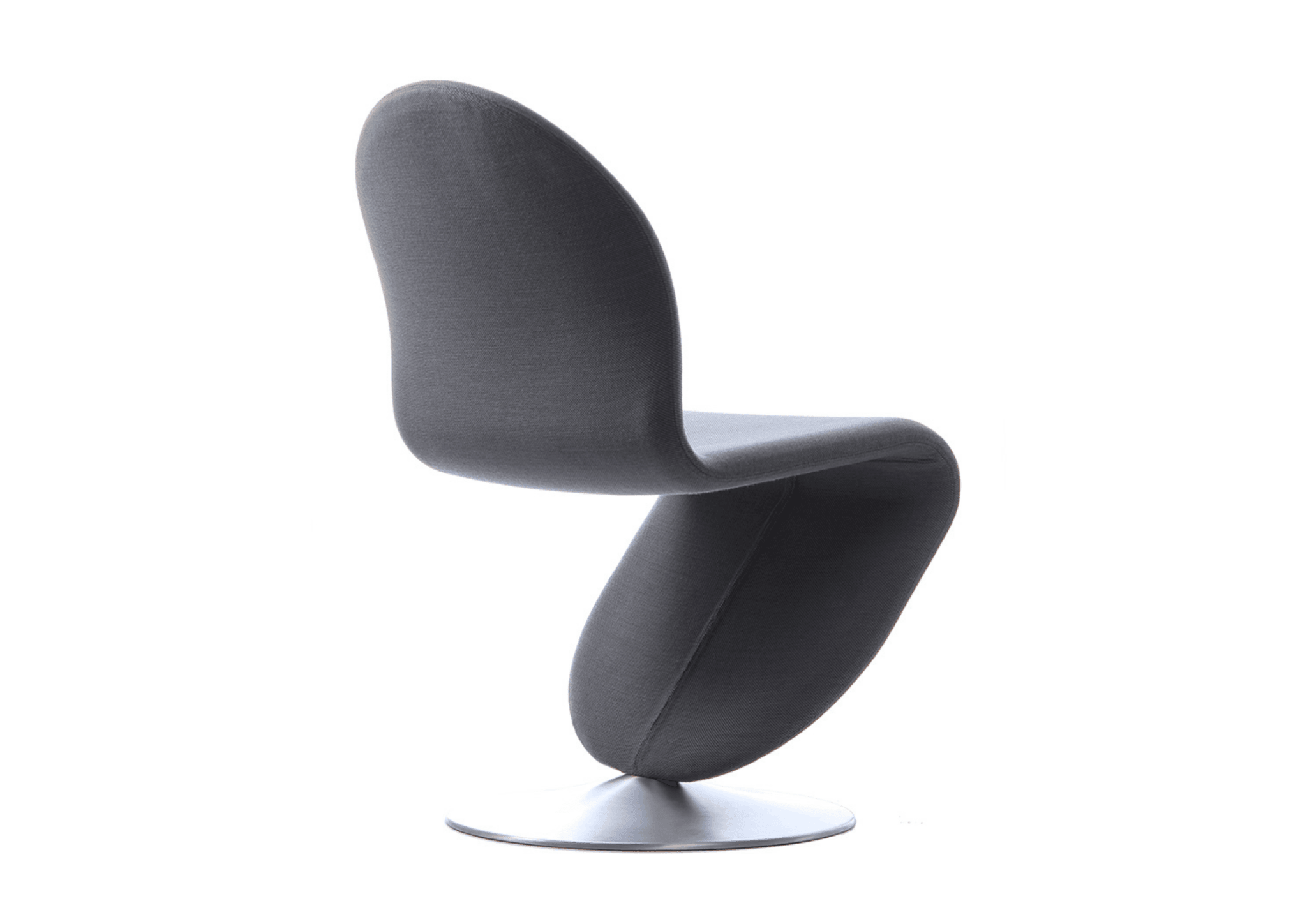 Krzesło SYSTEM 1-2-3 STANDARD z okrągłą podstawą Verpan Eye on Design