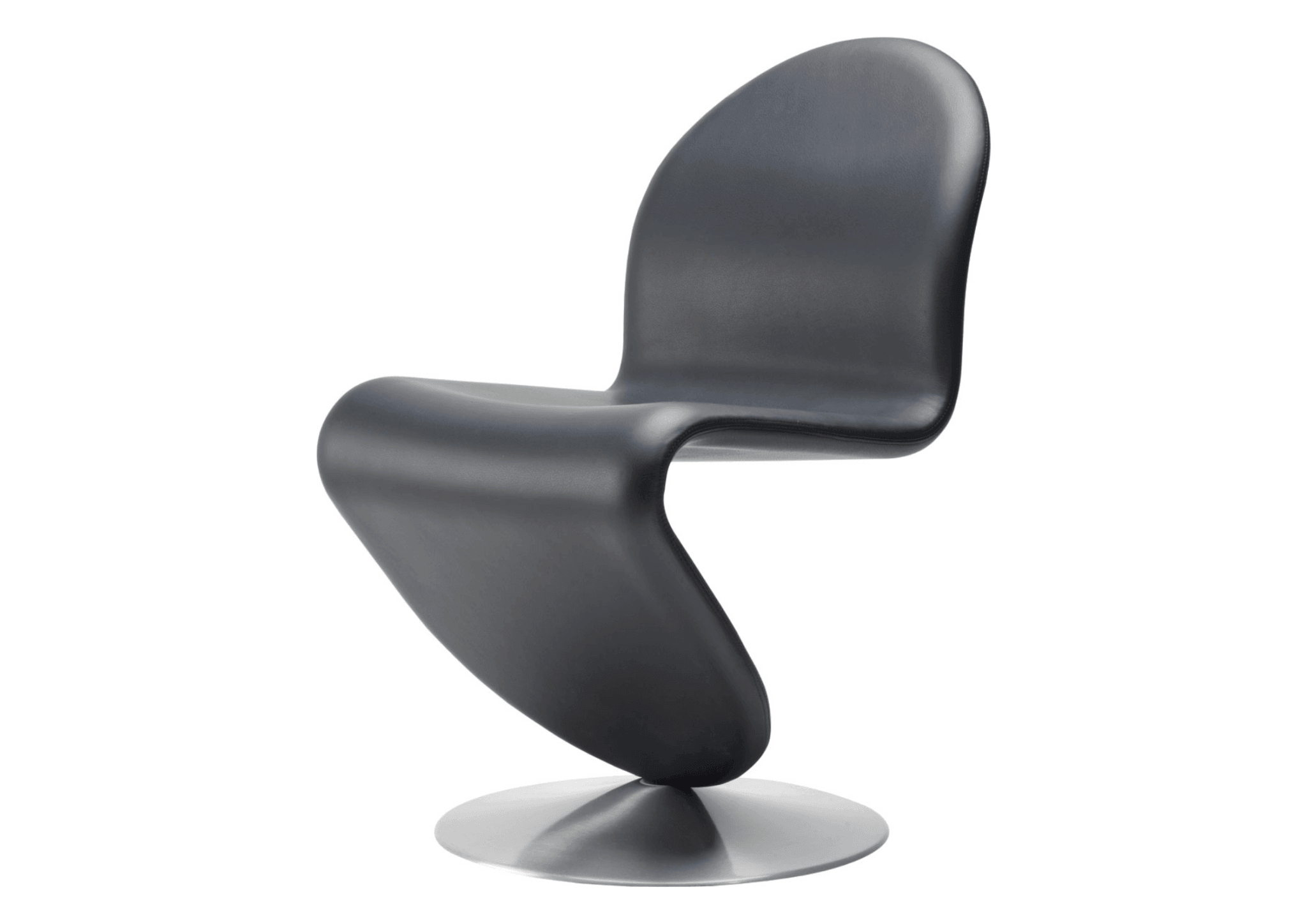 Krzesło SYSTEM 1-2-3 STANDARD z okrągłą podstawą Verpan Eye on Design