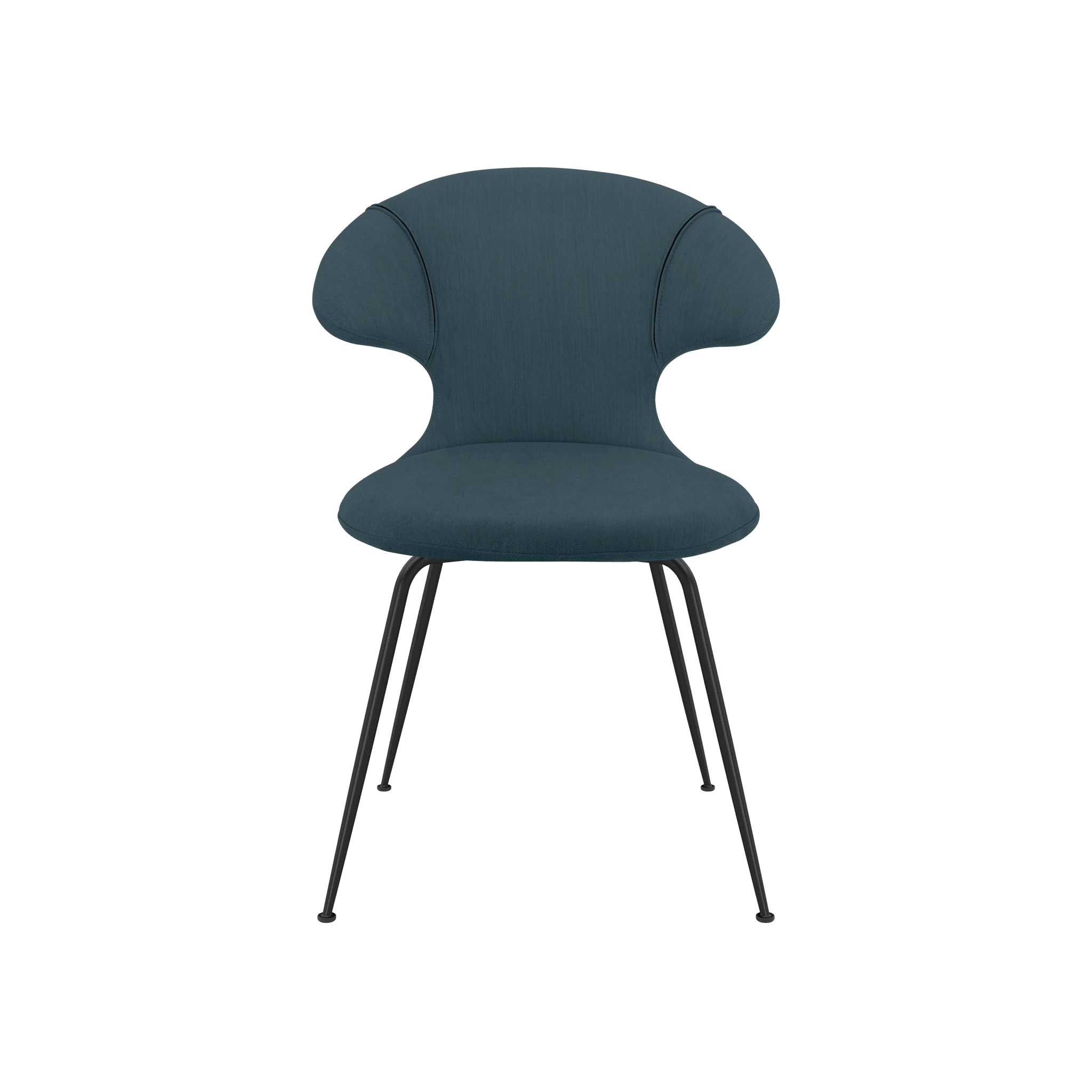 Krzesło TIME FLIES granatowy z czarną podstawą UMAGE Eye on Design