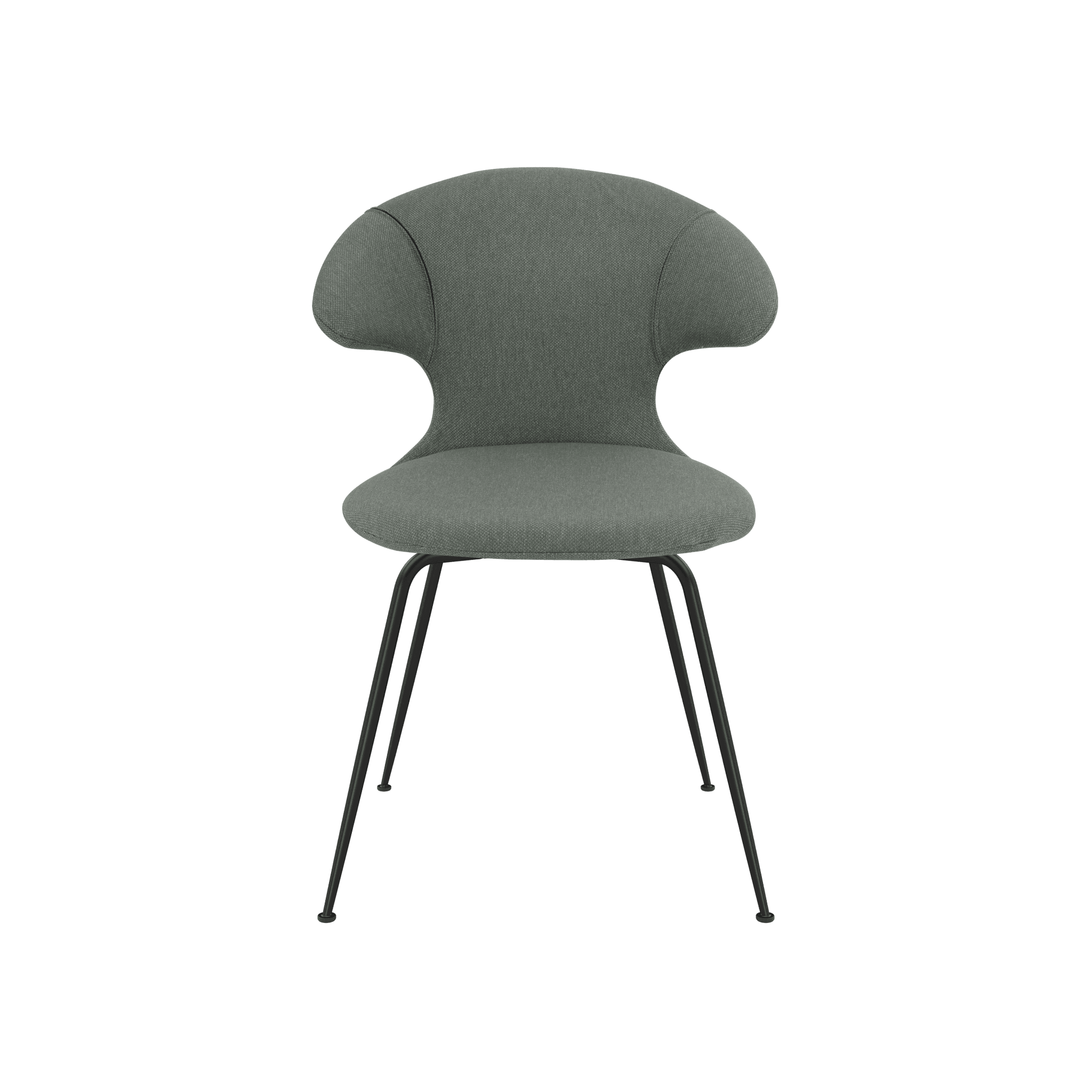 Krzesło TIME FLIES szałwiowy z czarną podstawą UMAGE Eye on Design