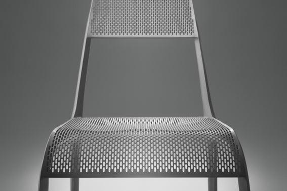 Krzesło ULTRALEGGERA anodowy naturalny Zieta Studio Eye on Design