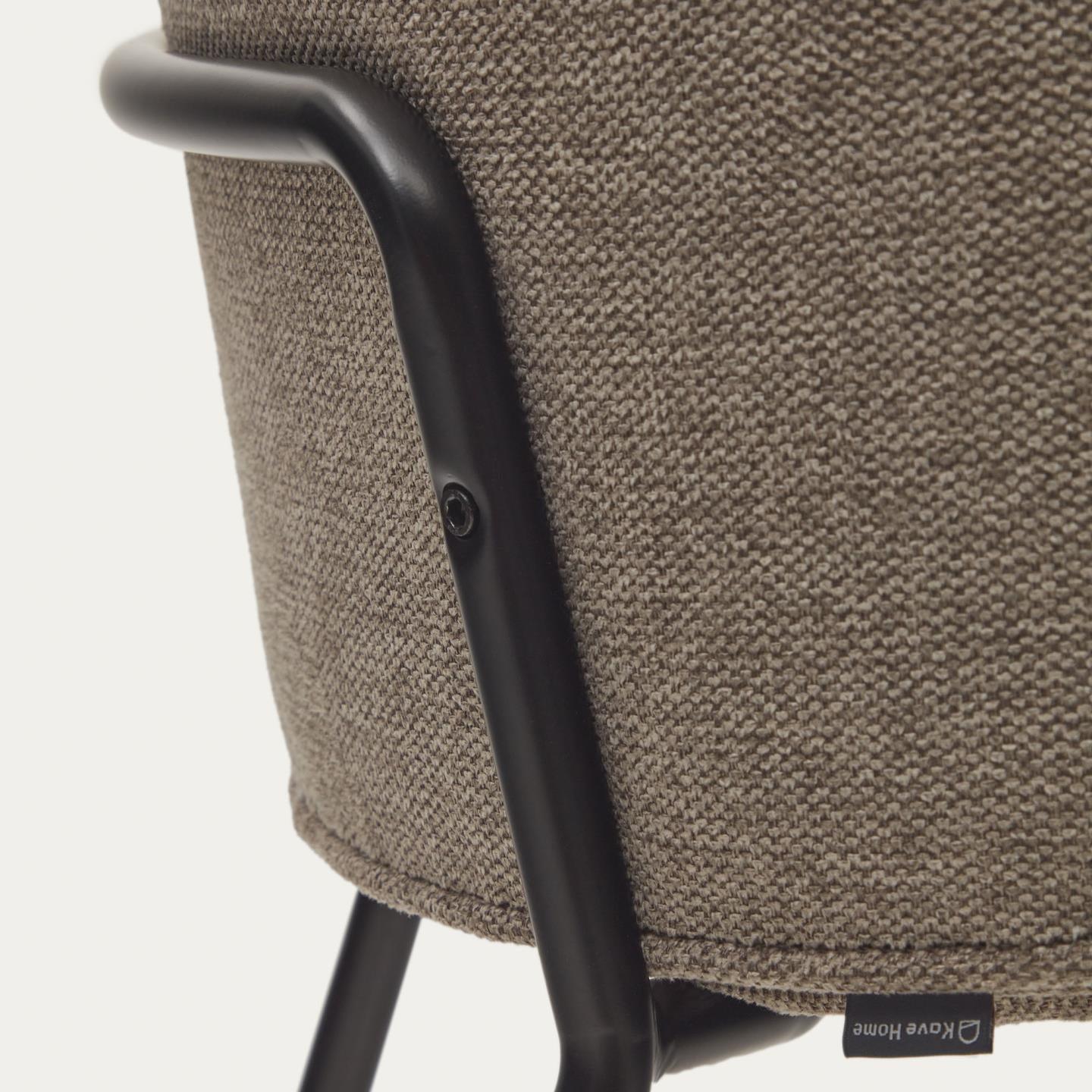 Krzesło YUNIA brązowy szenil La Forma Eye on Design