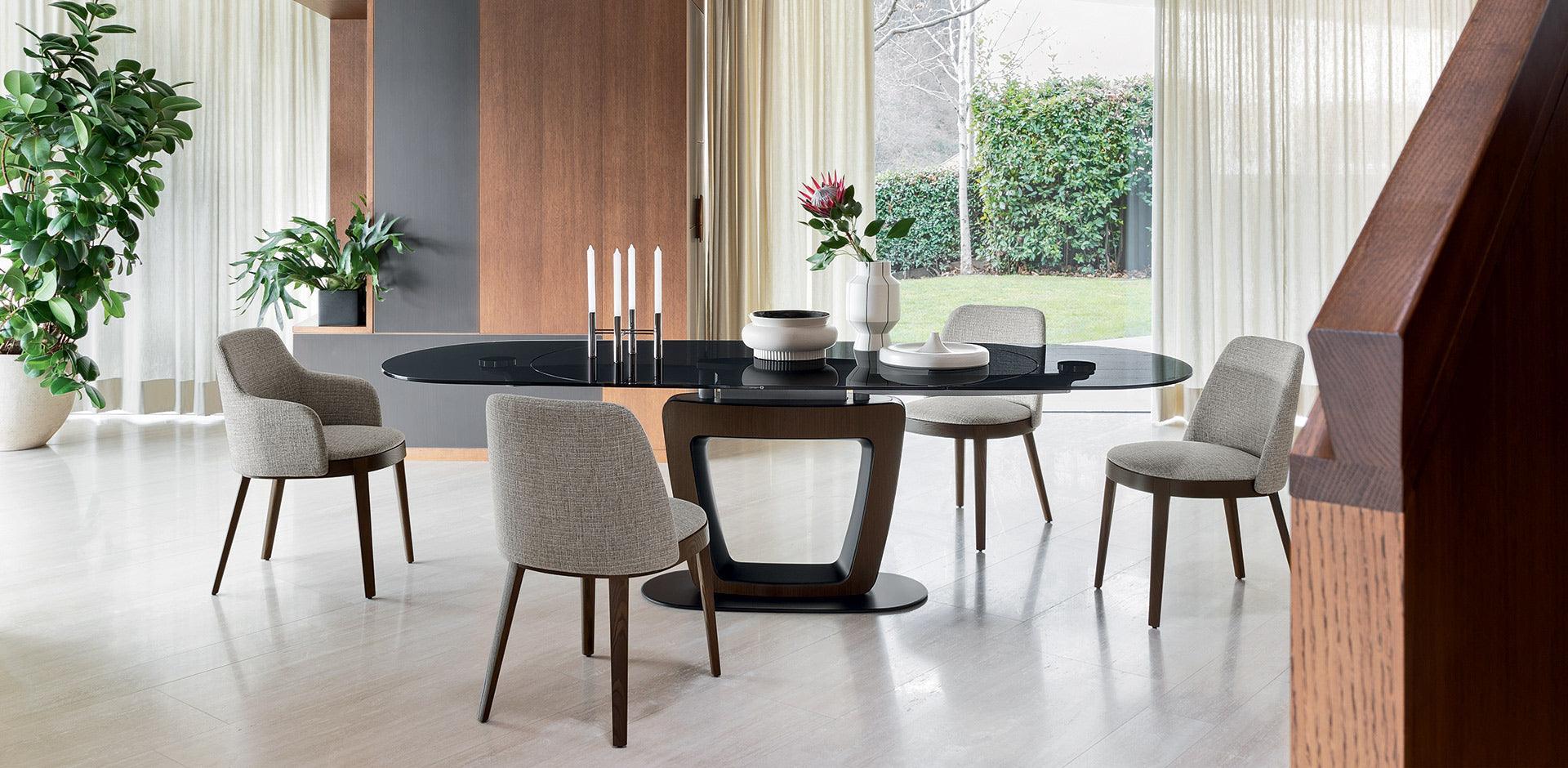 Krzesło z podłokietnikami ADÈL melanż beżowy Calligaris Eye on Design