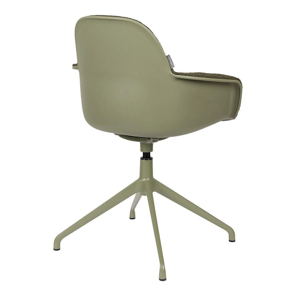 Krzesło z podłokietnikami obrotowe ALBERT KUIP zielony Zuiver Eye on Design
