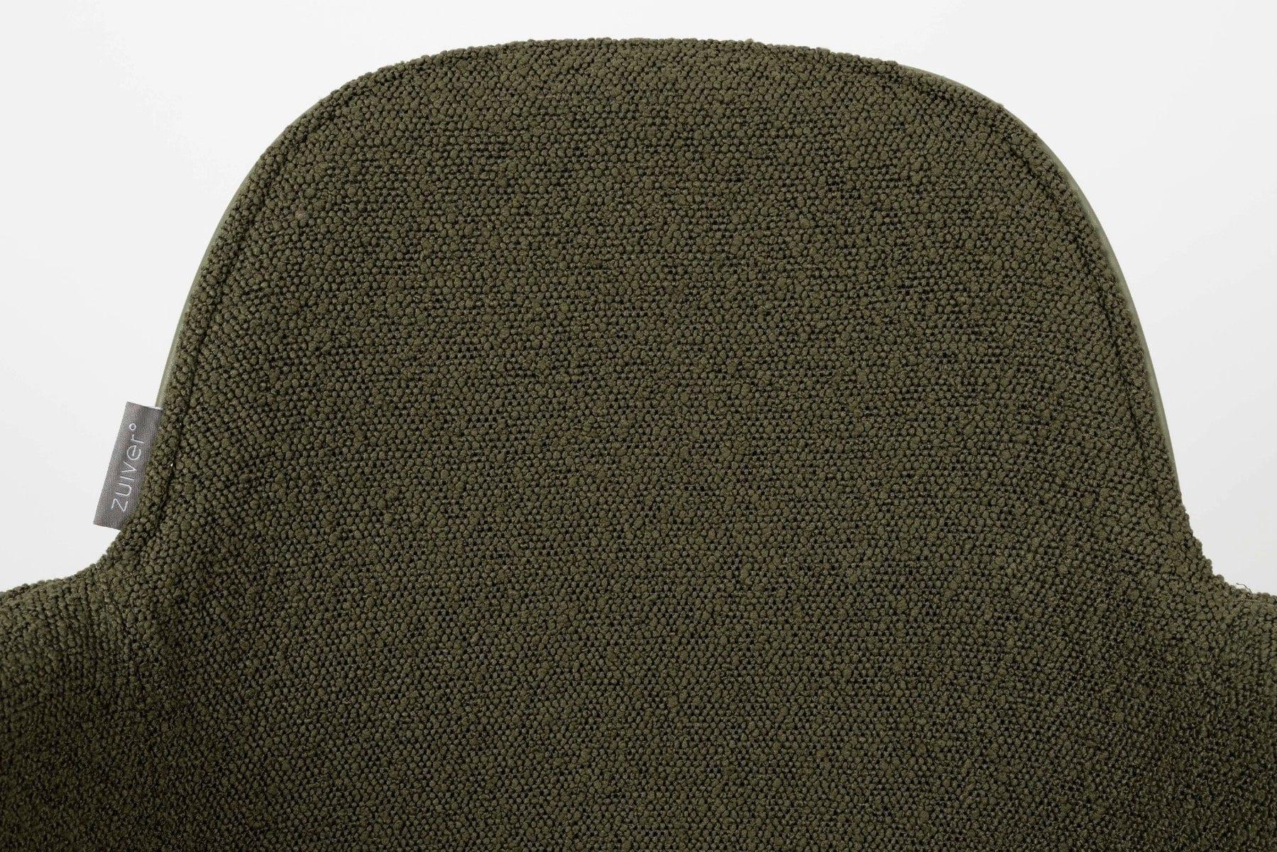 Krzesło z podłokietnikami obrotowe ALBERT KUIP zielony Zuiver Eye on Design