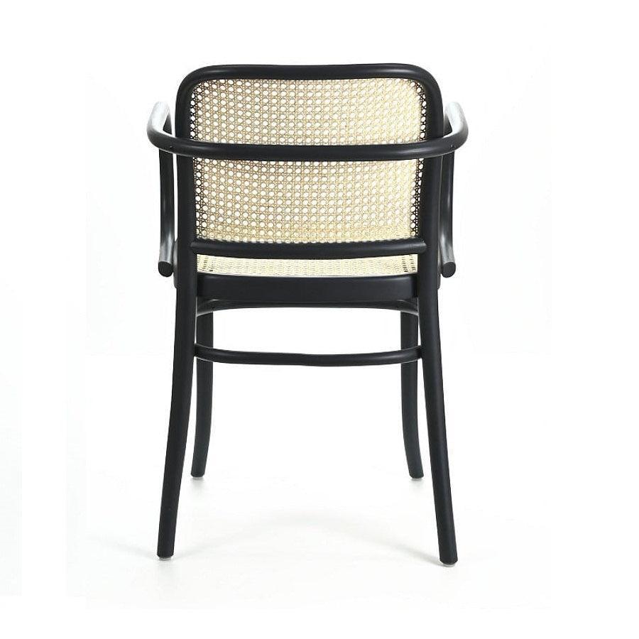 Krzesło z podłokietnikami tapicerowane B-811 drewno bukowe Fameg Eye on Design