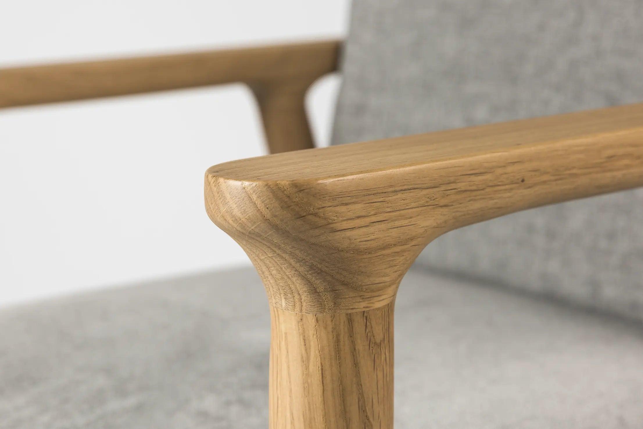 Krzesło z podłokietnikami ZIO drewno dębowe Moooi Eye on Design