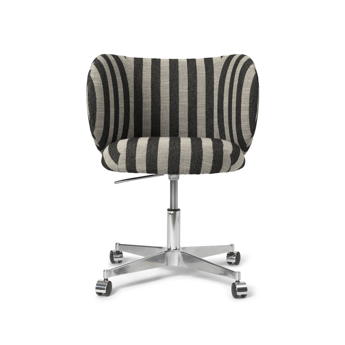 Bürostuhl mit Armlehnen RICO Louisiana schwarz mit Sandbeige