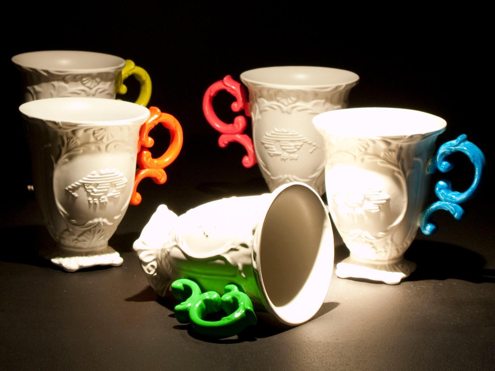 Kubek I-WARES I-MUG fuksja Seletti Eye on Design