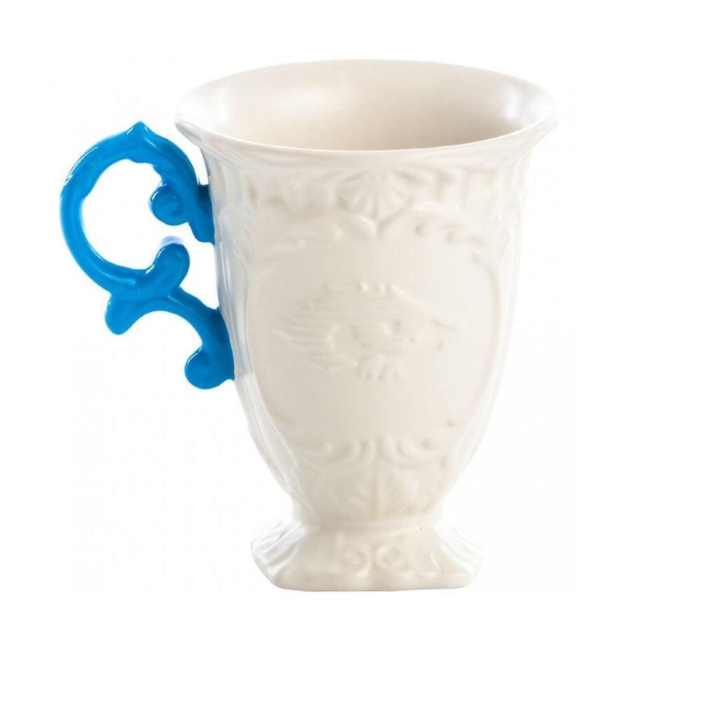 Kubek I-WARES I-MUG niebieski Seletti Eye on Design