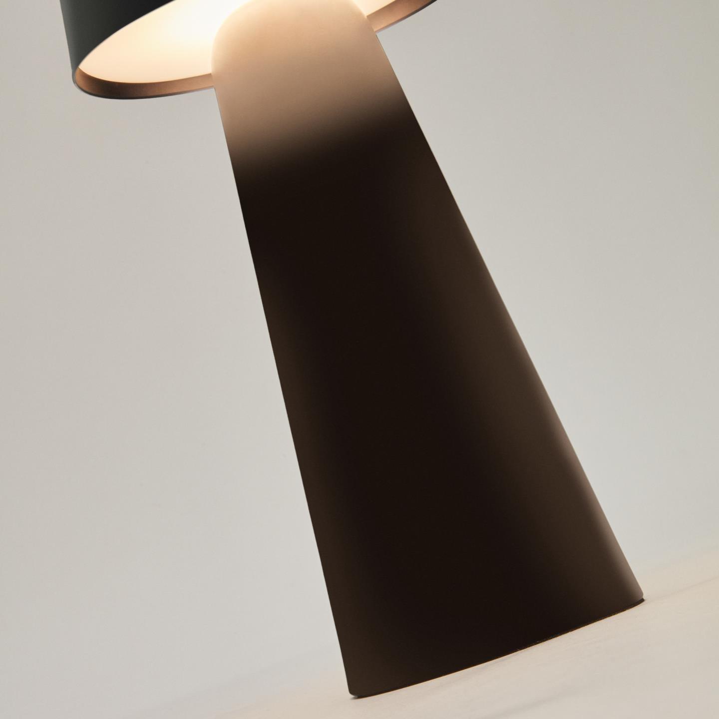 Lampa akumulatorowa zewnętrzna ARENYS czarny La Forma Eye on Design