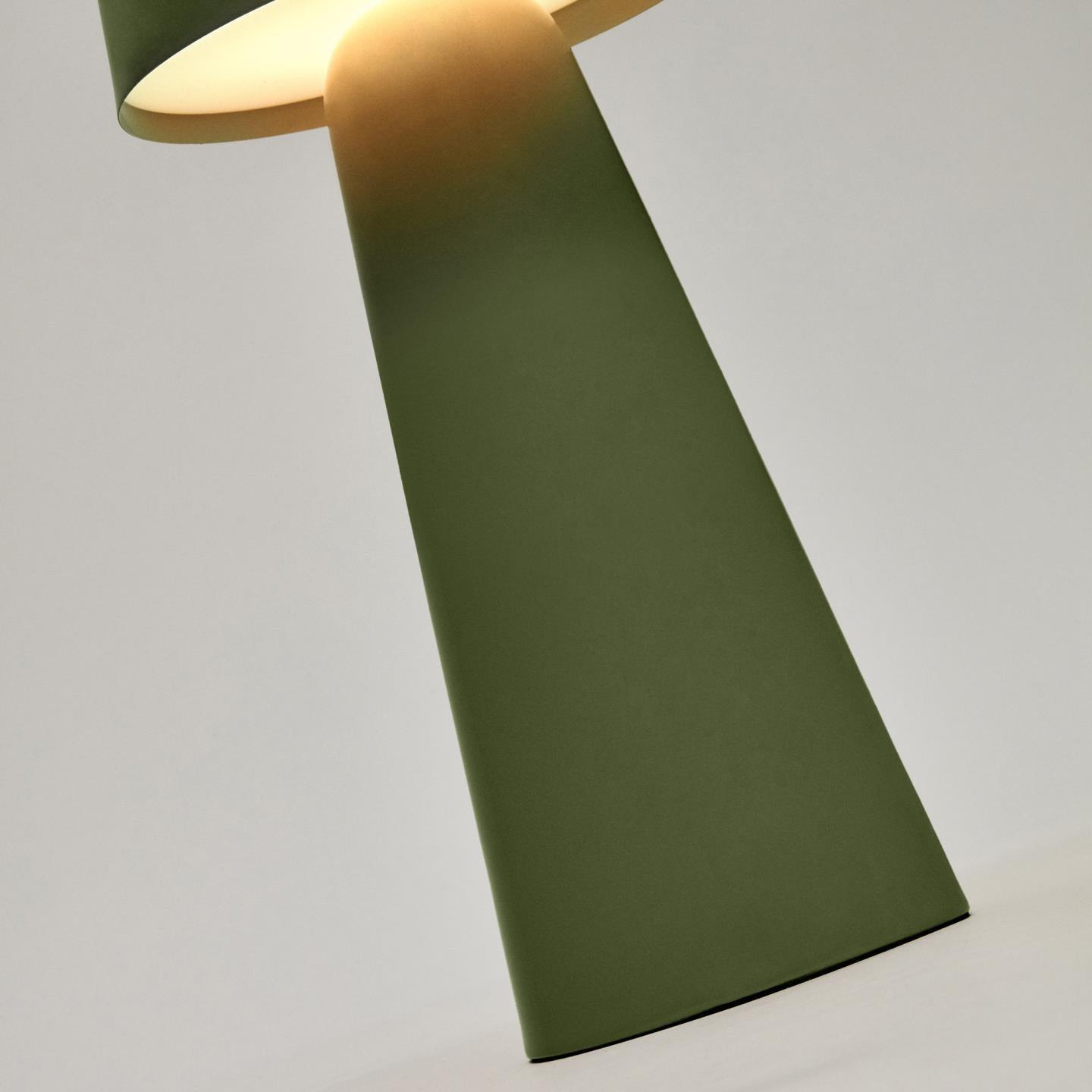 Lampa akumulatorowa zewnętrzna ARENYS zielony La Forma Eye on Design