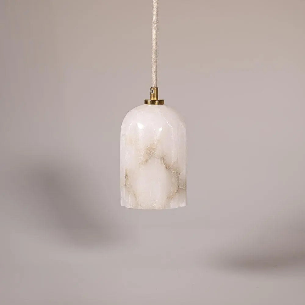 Lampa alabastrowa wisząca URANIA nikiel, marka Embassy Interiors