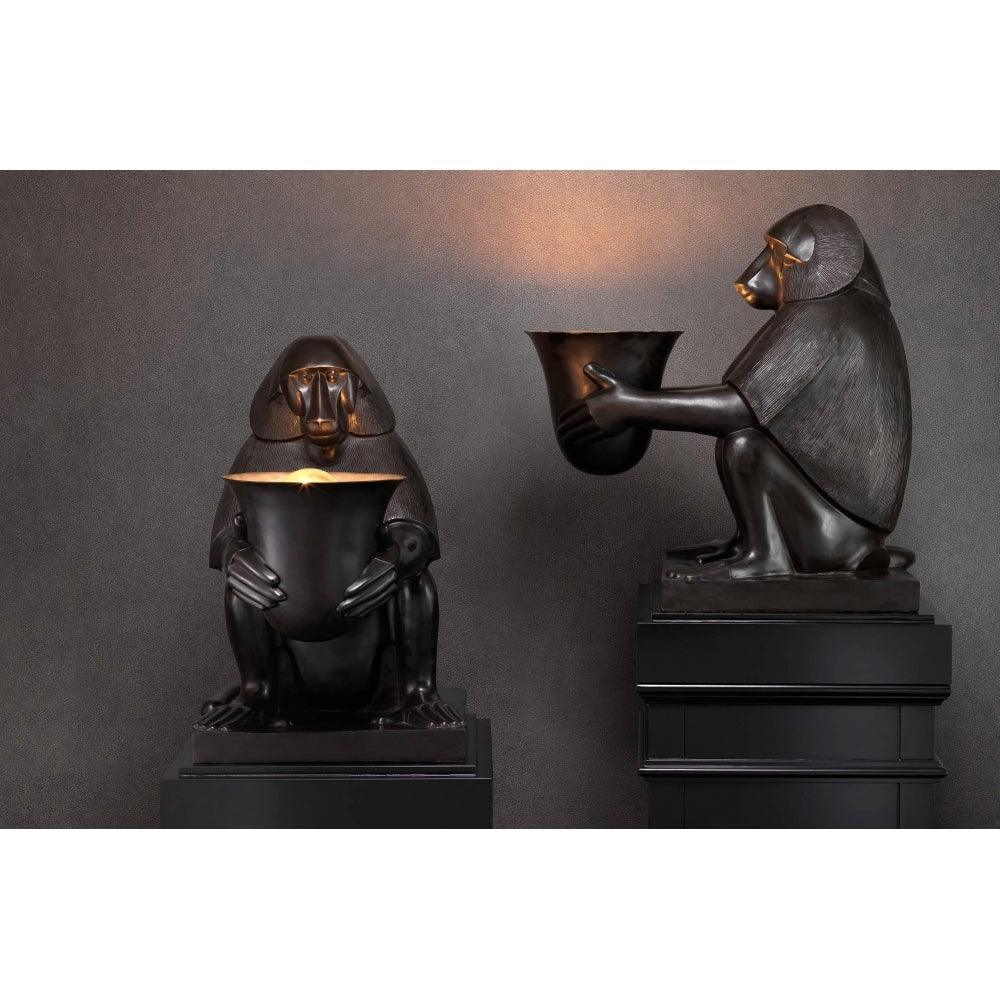 Lampa ART DECO MONKEY brązowa patyna Eichholtz Eye on Design