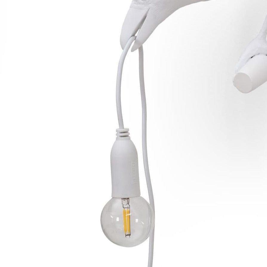 Lampa BIRD LOOKING LEFT biały Seletti Eye on Design