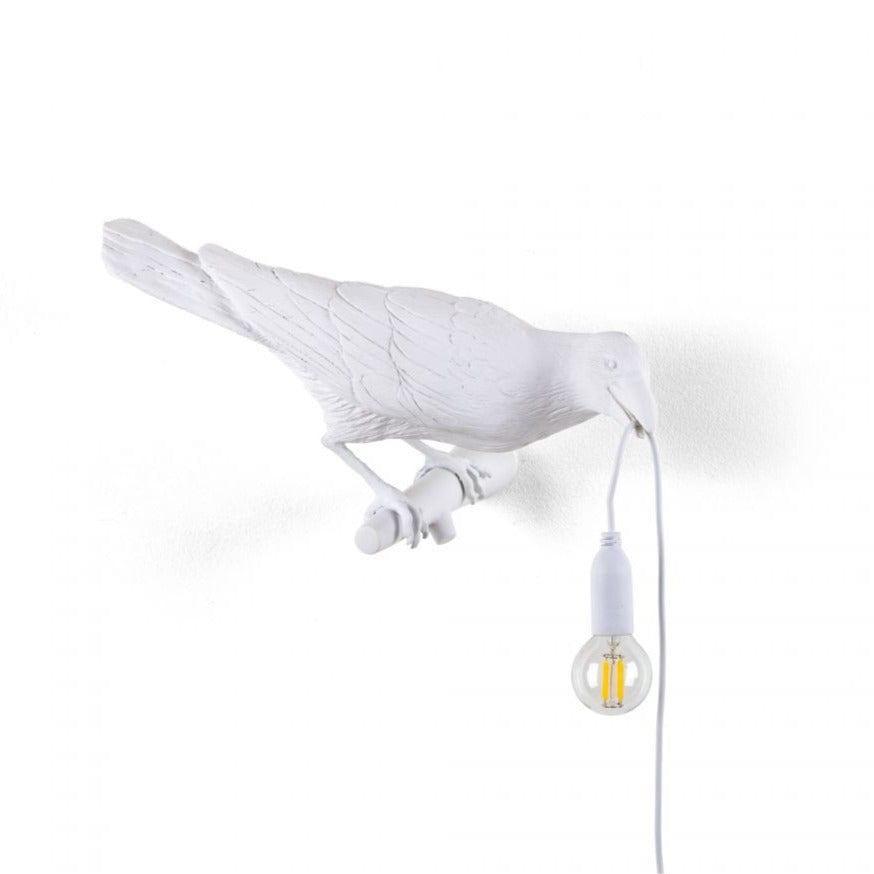 Lampa BIRD LOOKING RIGHT biały Seletti Eye on Design
