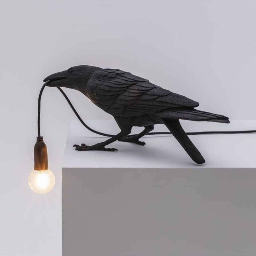 Lampa BIRD PLAYING czarny Seletti Eye on Design