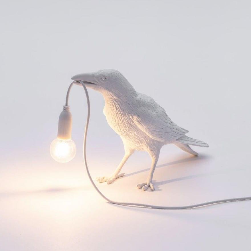 Lampa BIRD WAITING biały, marka Seletti