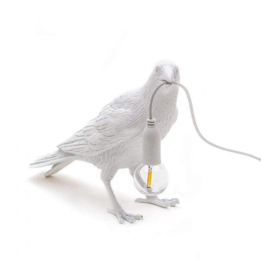 Lampa BIRD WAITING biały, marka Seletti