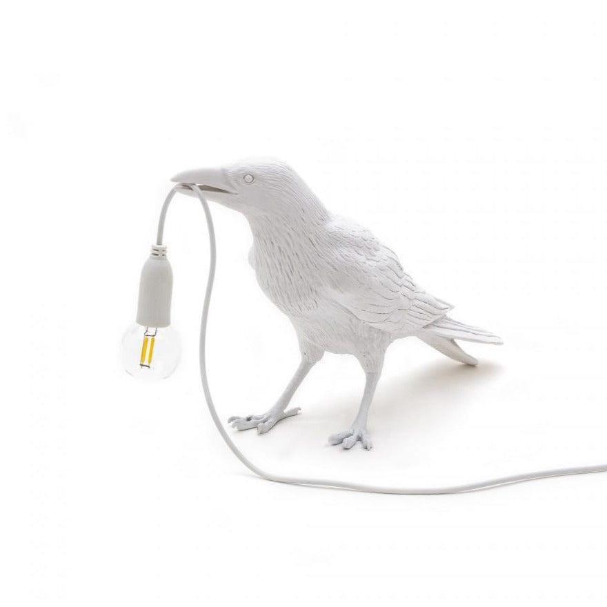 Lampa BIRD WAITING biały, marka Seletti