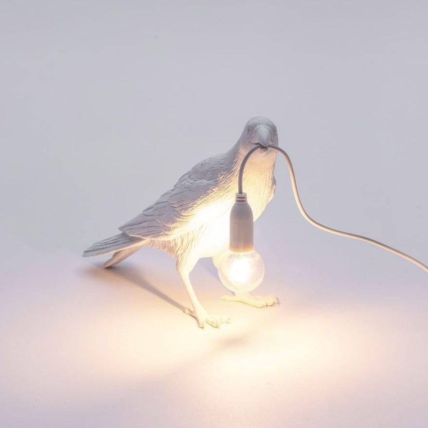 Lampa BIRD WAITING biały, marka Seletti