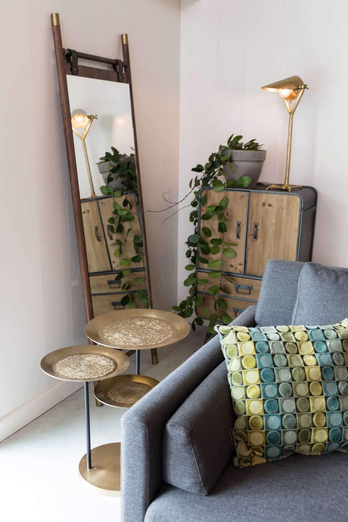 Lampa biurkowa FALCON złoty Dutchbone Eye on Design