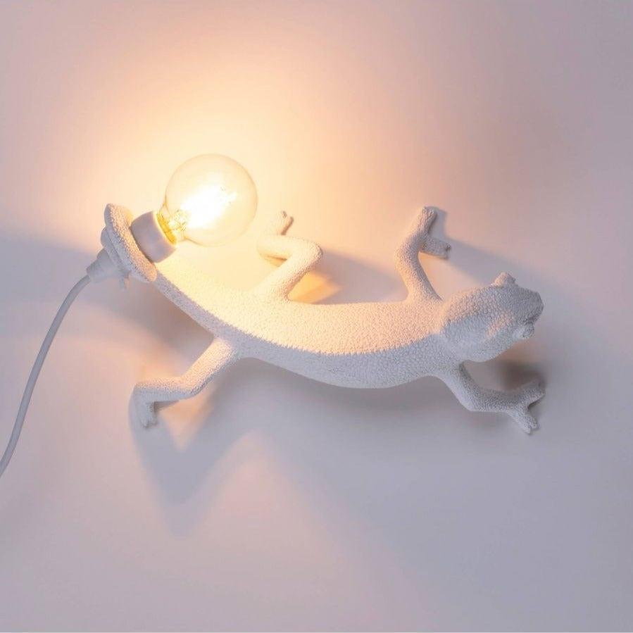 Lampa CHAMELEON GOING DOWN biały Seletti Eye on Design