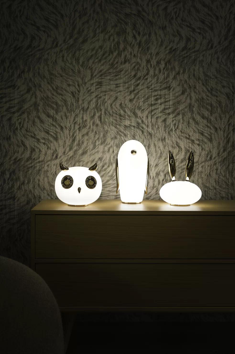 Lampa dekoracyjna PET LIGHT NOOT NOOT - PENGUIN złoty Moooi Eye on Design