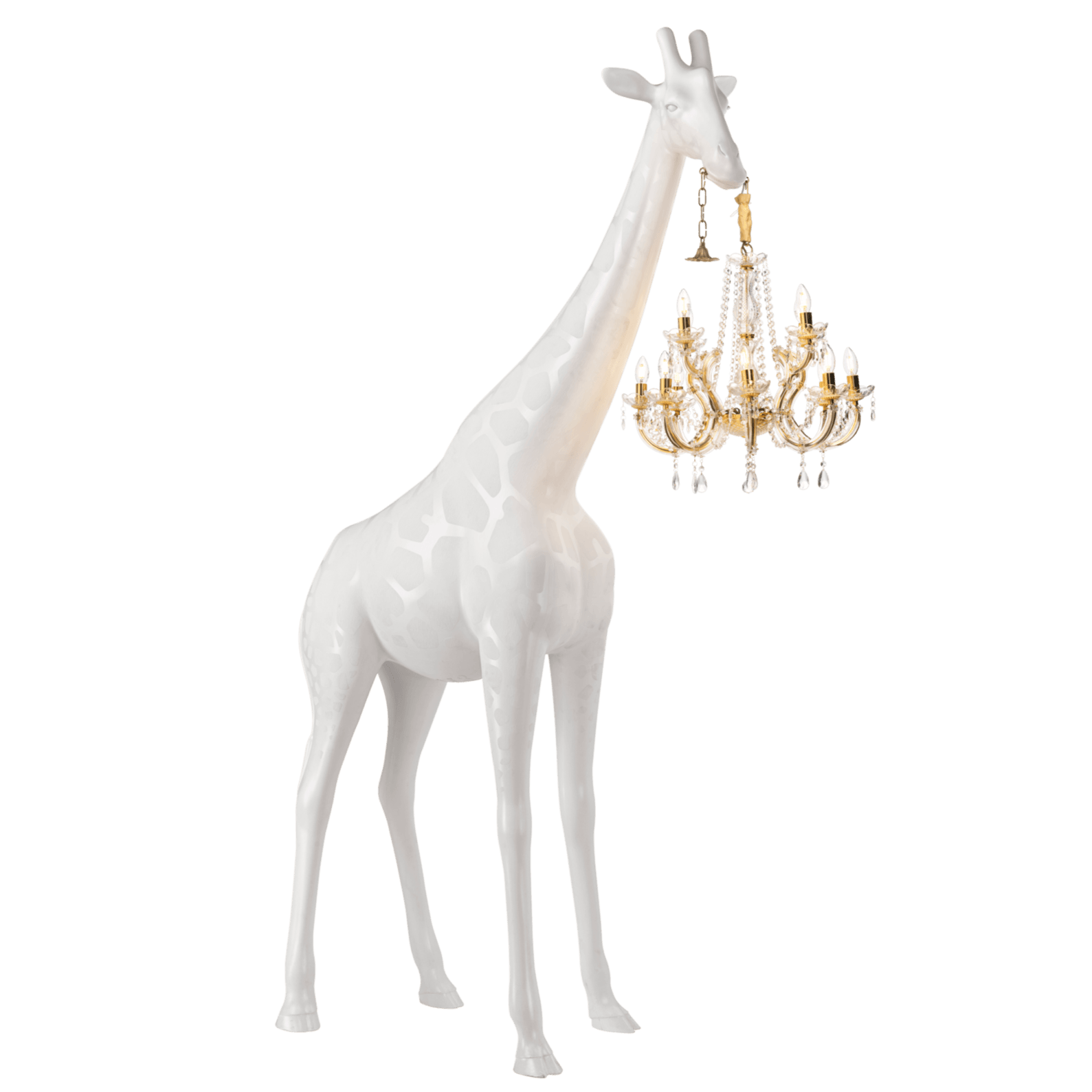 Lampa GIRAFFE IN LOVE M biała Qeeboo Eye on Design