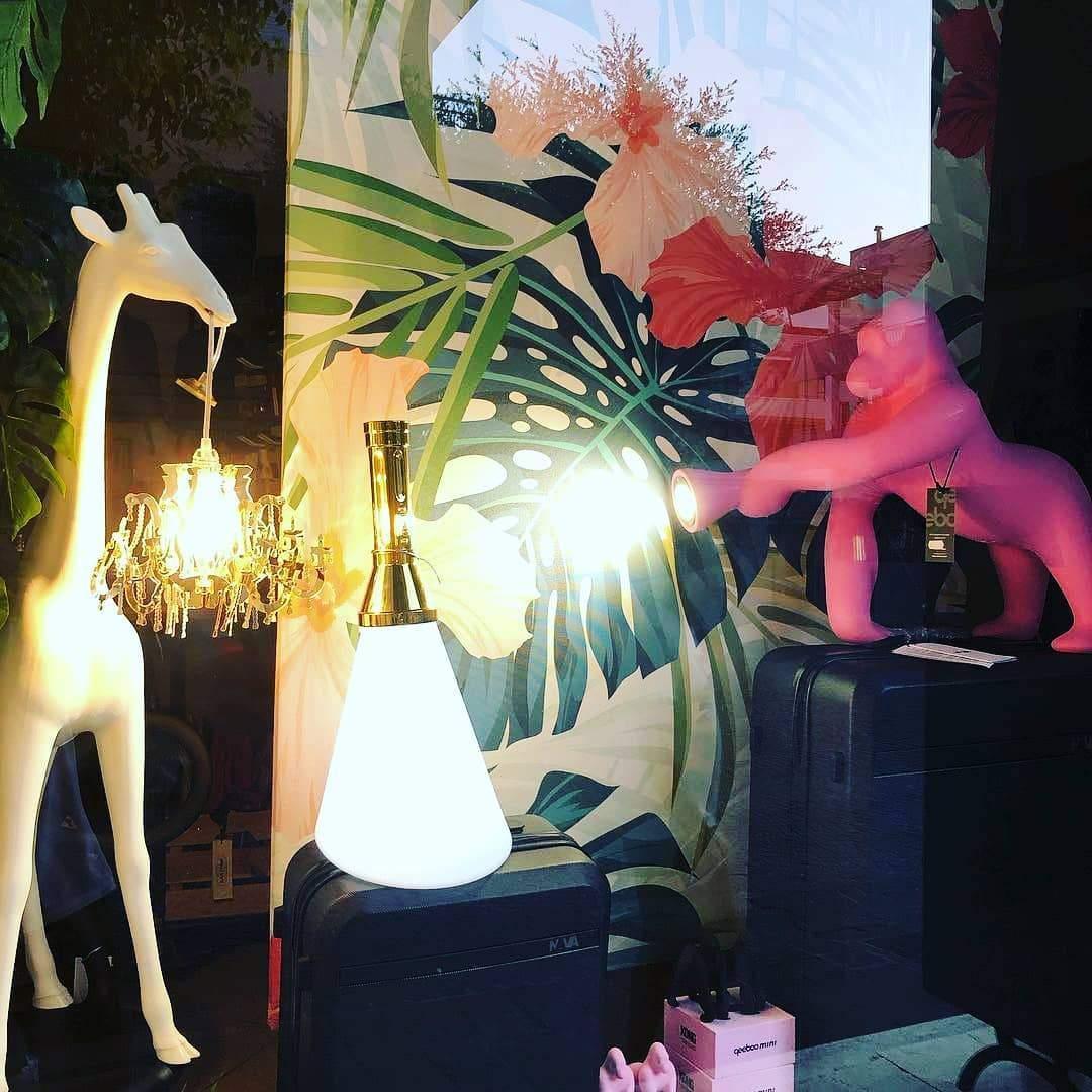 Lampa GIRAFFE IN LOVE XS biała Qeeboo Eye on Design