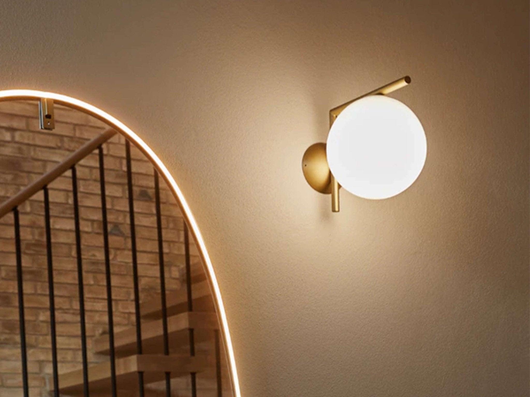 Lampa IC LIGHTS mosiężny Flos Eye on Design