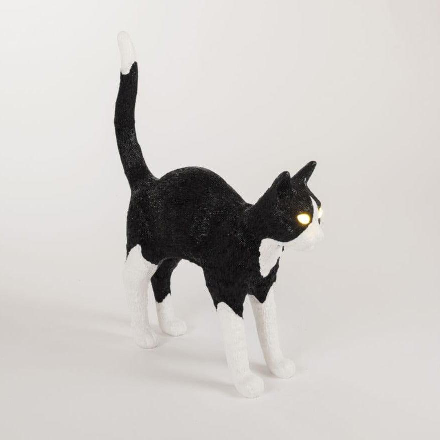 Lampa JOBBY THE CAT biało-czarny Seletti Eye on Design