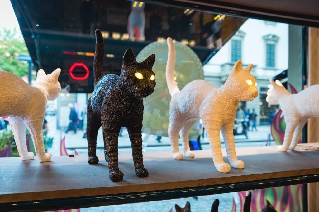 Lampa JOBBY THE CAT biały Seletti Eye on Design