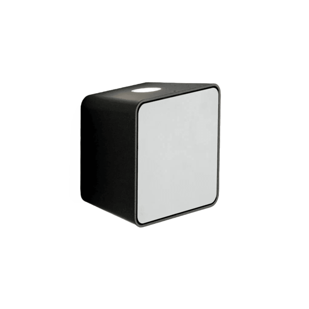 Lampa kwadratowa ścienna zewnętrzna LAB biały Marset Eye on Design