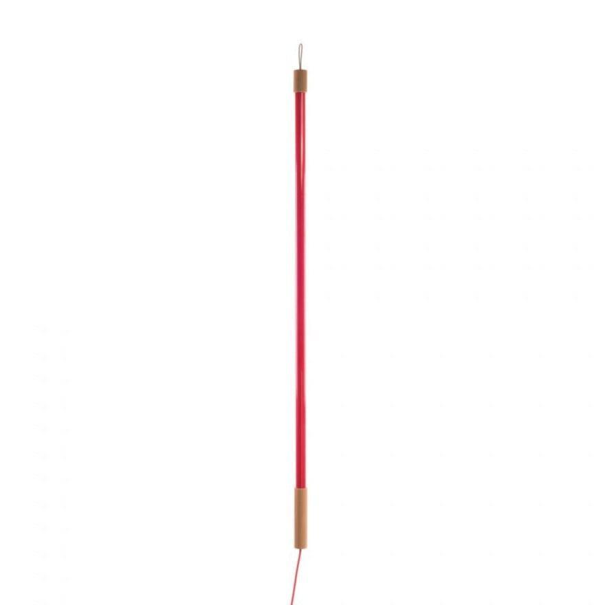 Lampa LED LINEA czerwony Seletti Eye on Design