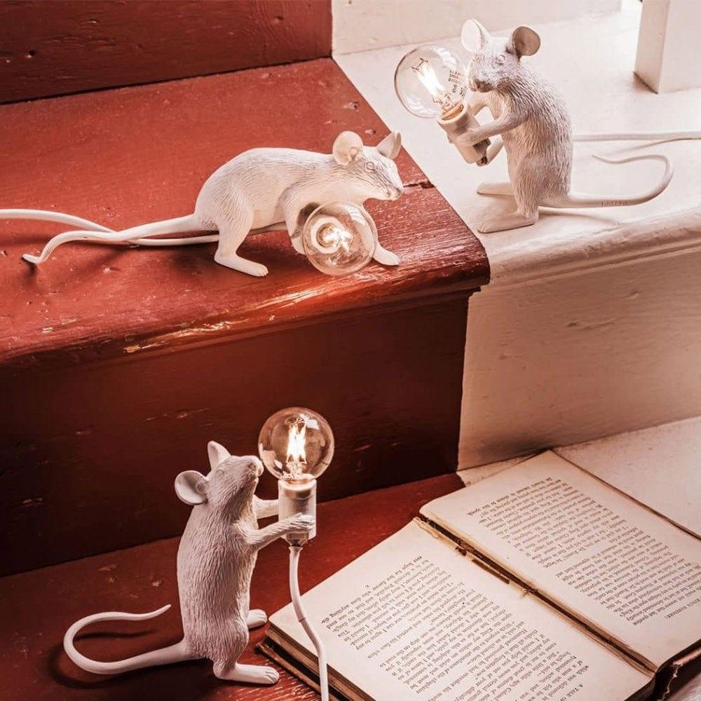 Lampa MOUSE LOP biały Seletti Eye on Design