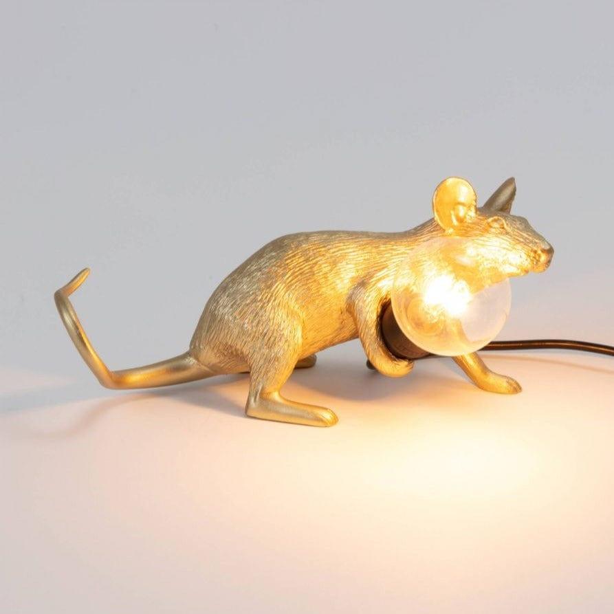 Lampa MOUSE LOP złoty Seletti Eye on Design