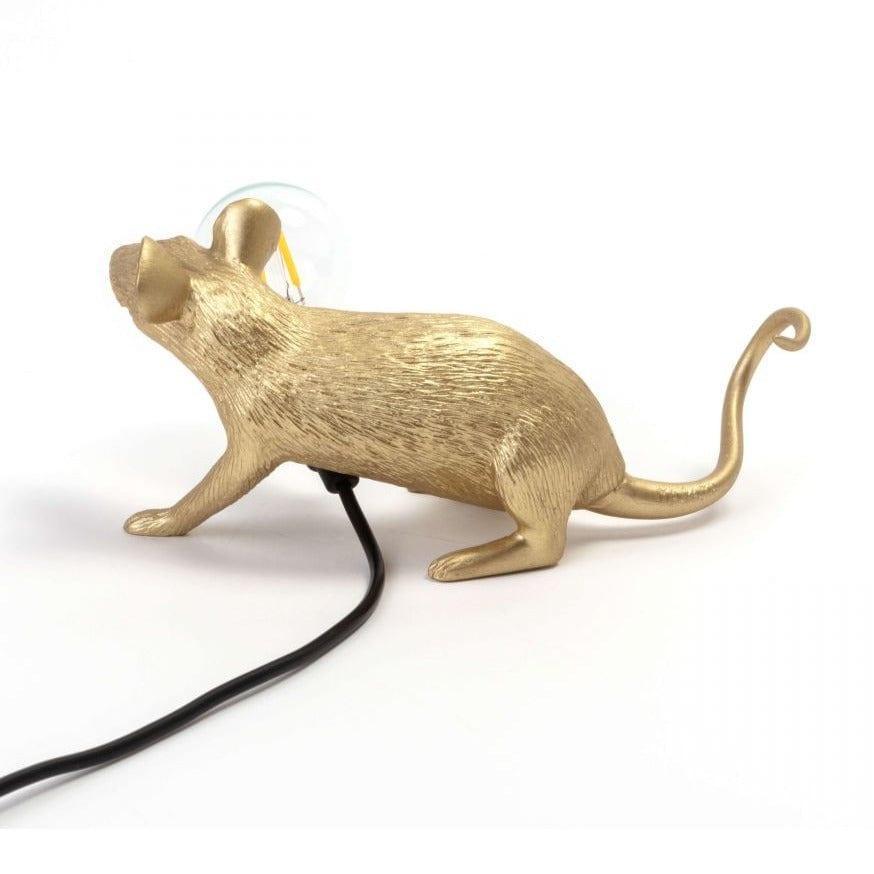 Lampa MOUSE LOP złoty Seletti Eye on Design