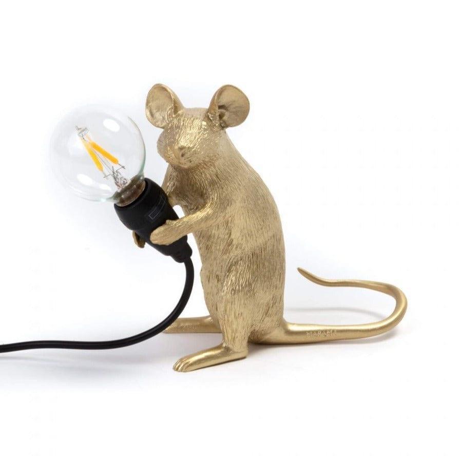 Lampa MOUSE MAC złoty Seletti Eye on Design
