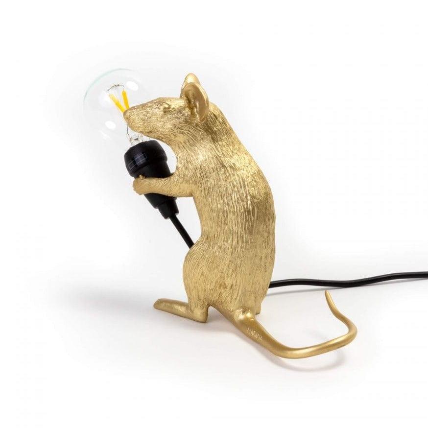 Lampa MOUSE MAC złoty Seletti Eye on Design