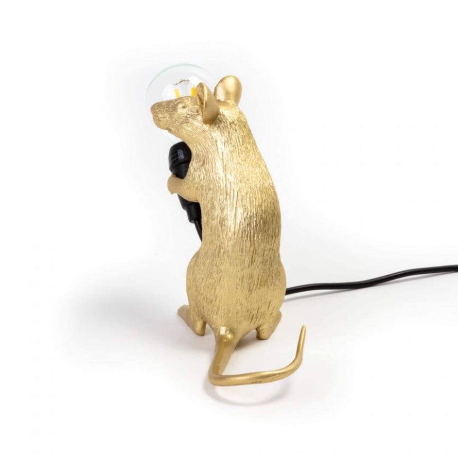Lampa MOUSE MAC złoty Seletti Eye on Design