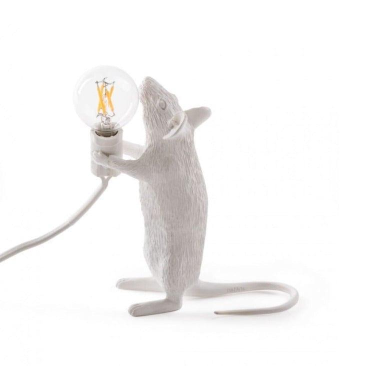 Lampa MOUSE STEP biały Seletti Eye on Design