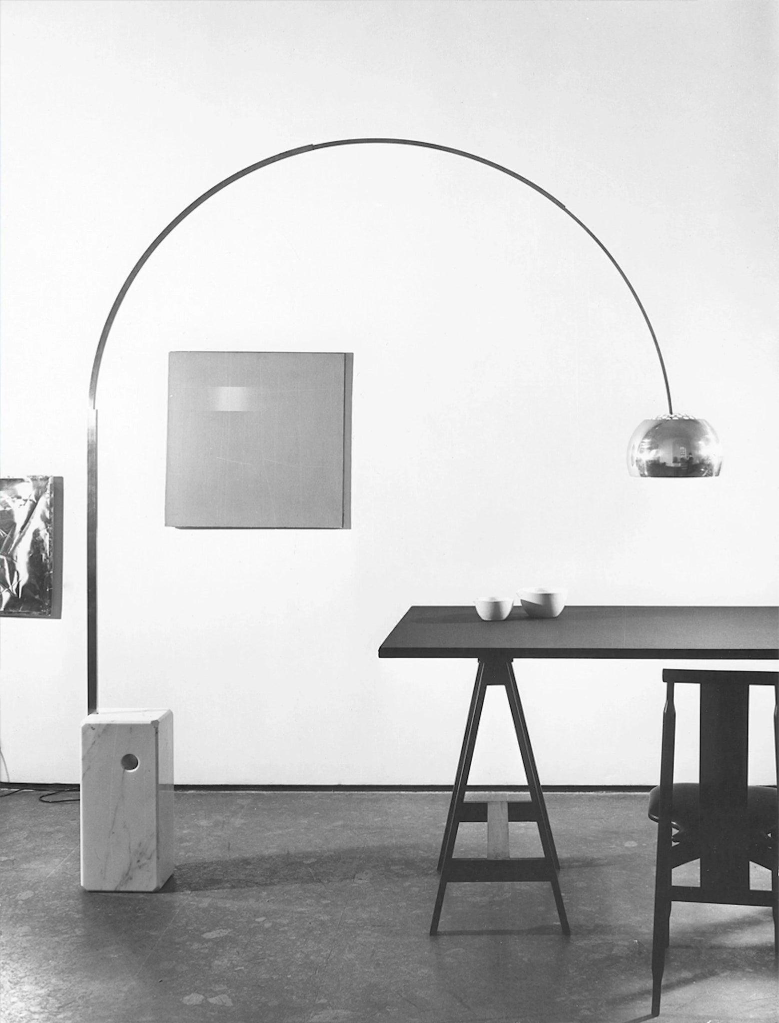 Lampa podłogowa ARCO LED marmur Flos Eye on Design