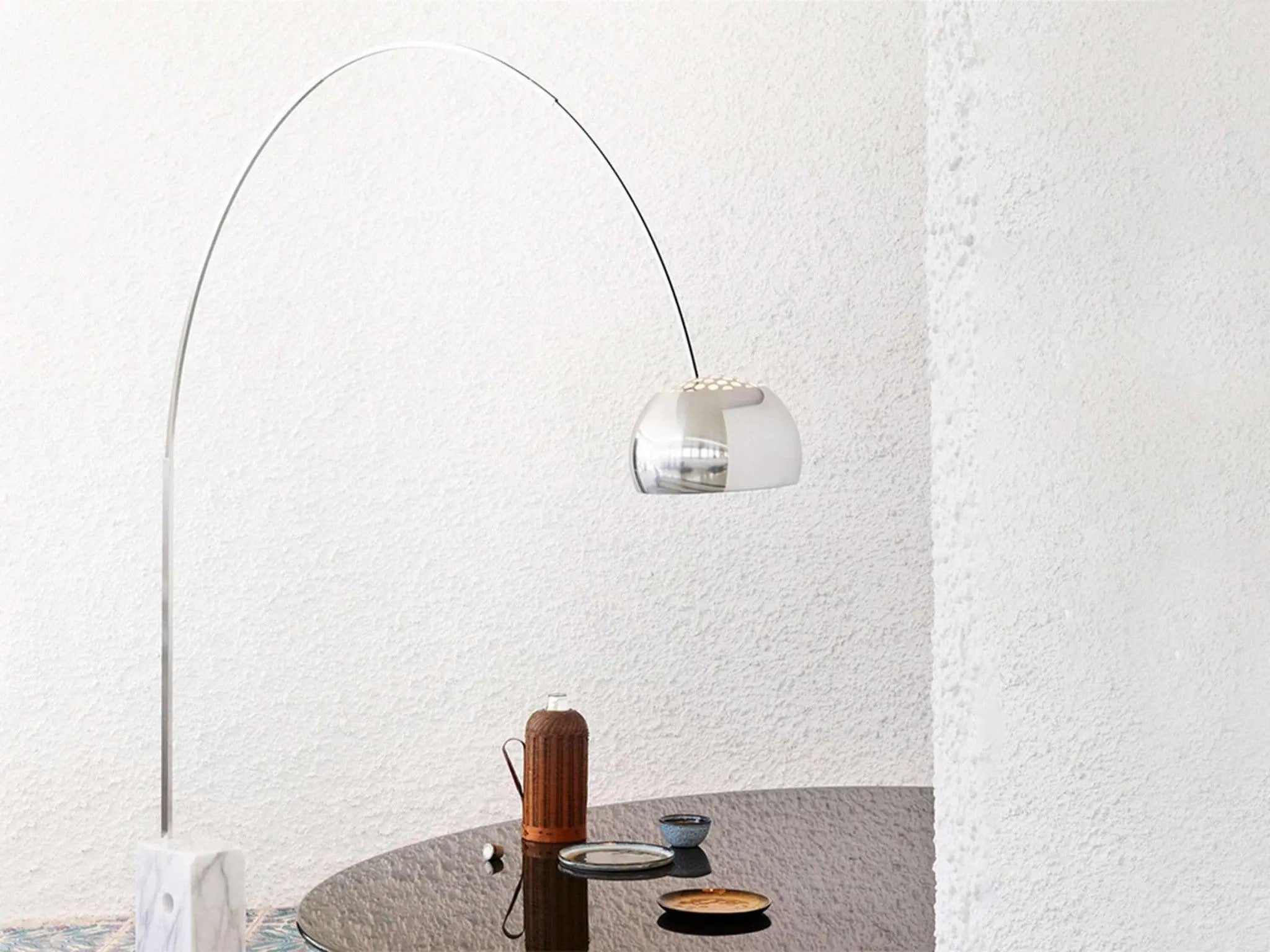 Lampa podłogowa ARCO LED marmur – Flos