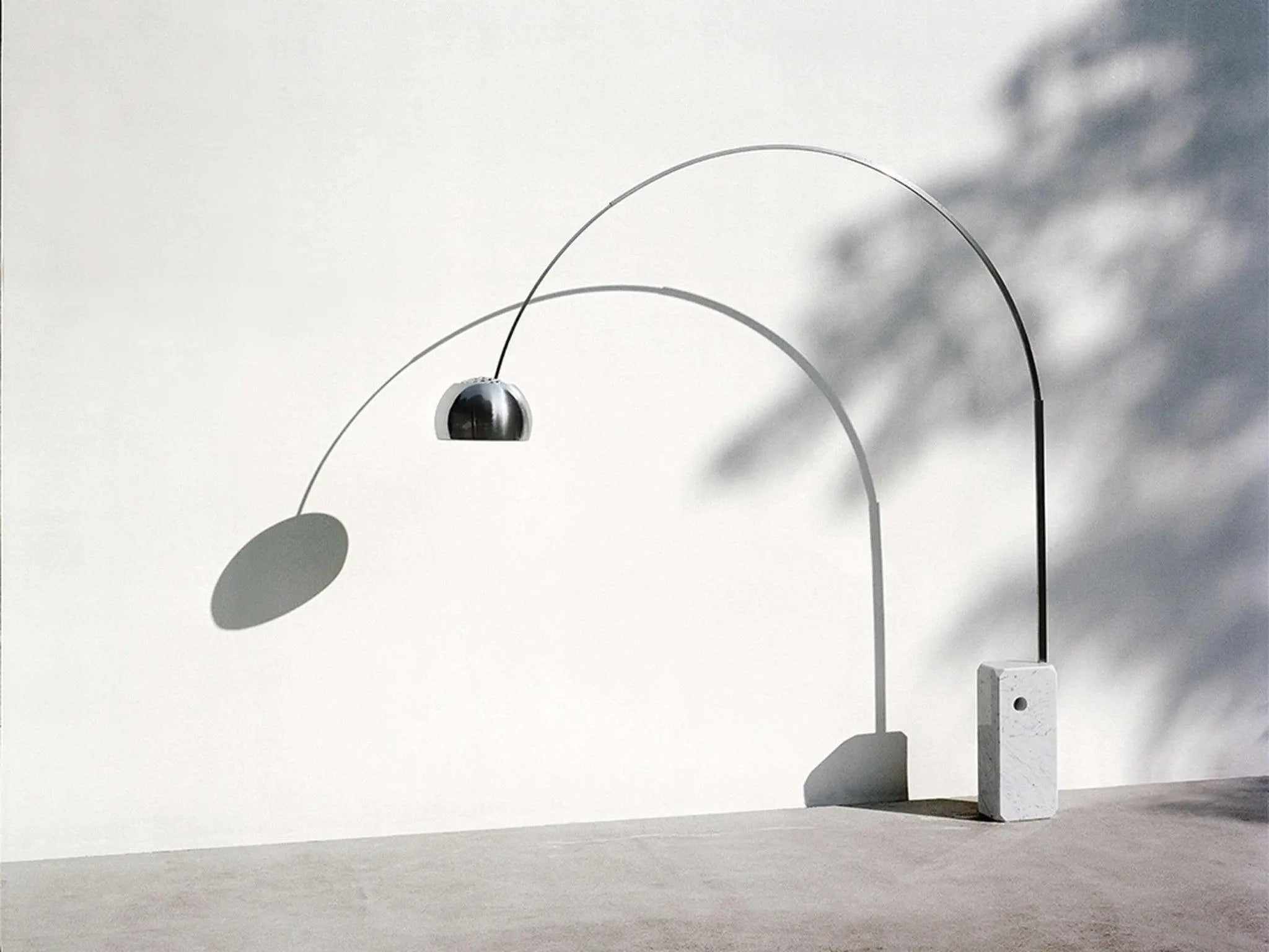 Lampa podłogowa łukowa ARCO marmur – Flos